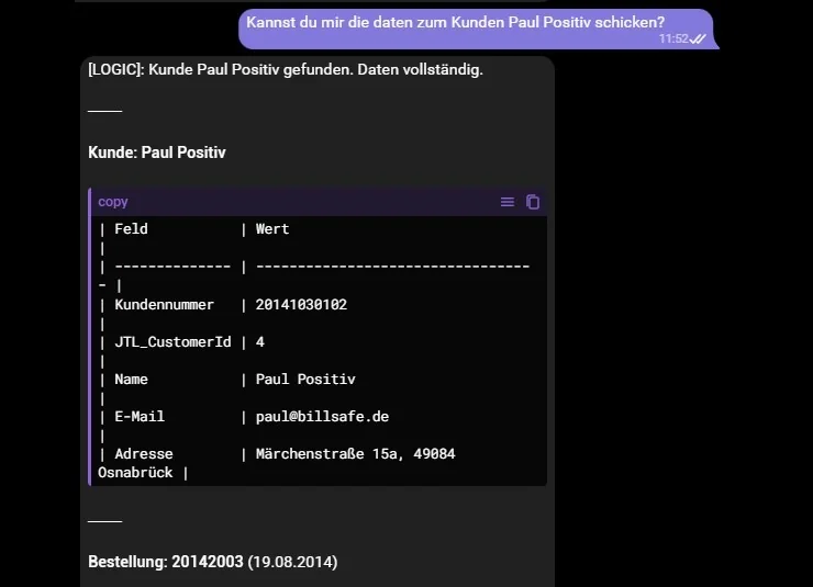 OpenClaw Agent - kontrollierte MCP-Zugriffe auf JTL-Wawi-Daten